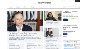 The Royce Funds Website Redesign